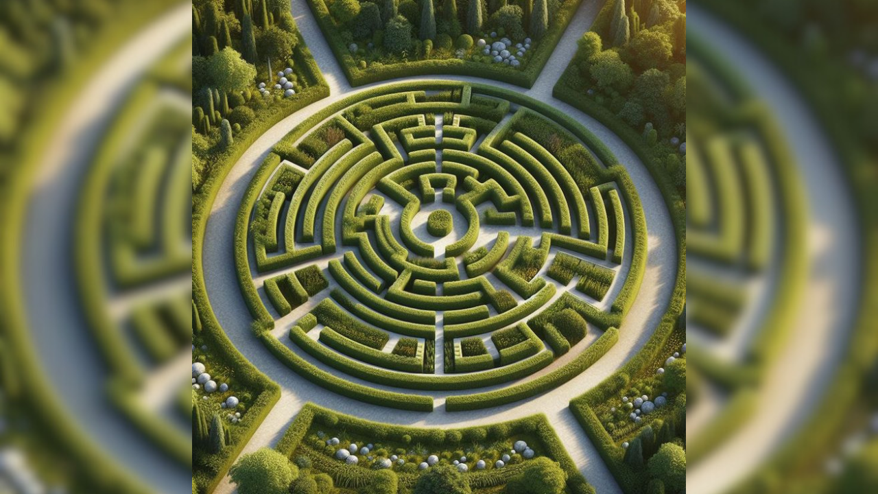 The Hedge Trick: Can You Find The Right Way In This Maze Under 10 Seconds?