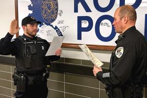 Kodiak’s new patrolman brings local knowledge to the job