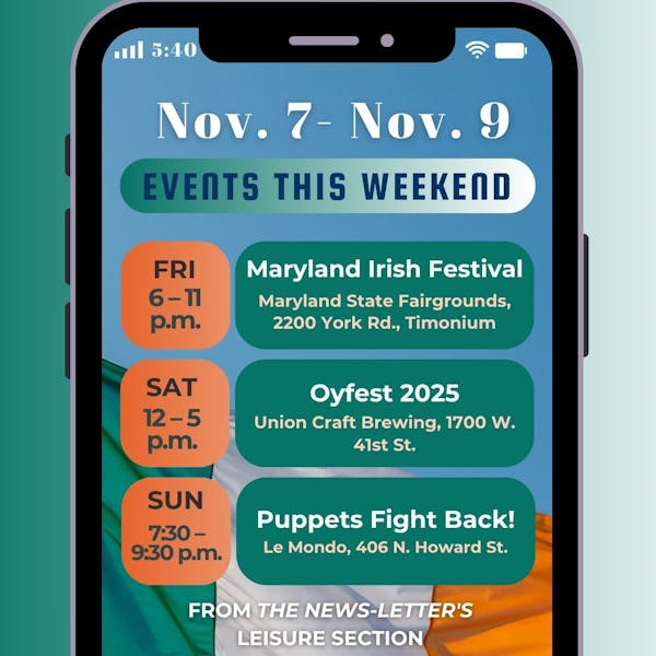Events this weekend (Nov. 7-9)